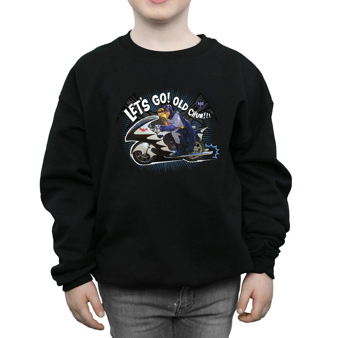 DC COMICS  Bat Bike Sweatshirt 