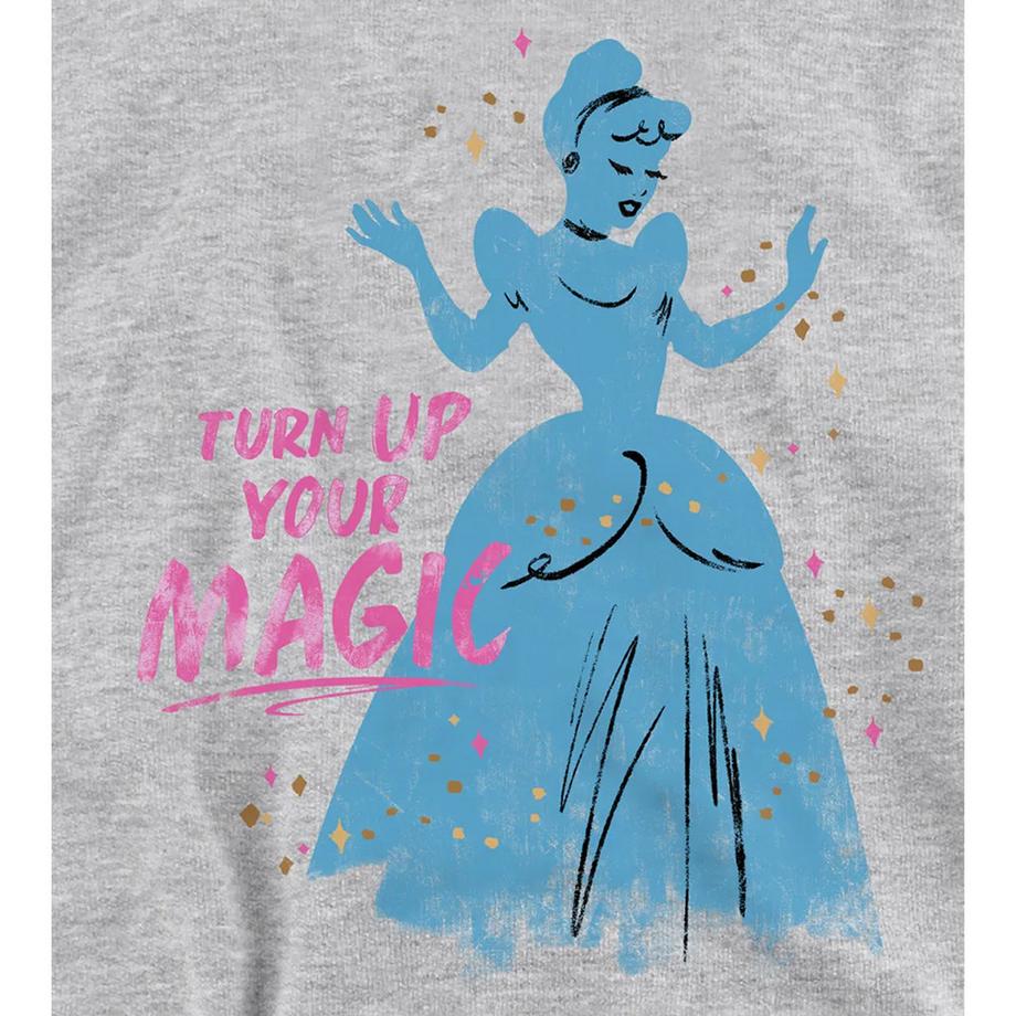Cinderella  Turn Up Your Magic Felpa Con Cappuccio Erica 