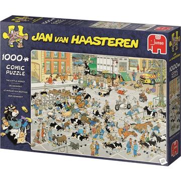 Jan van Haasteren The Cattle Market (1000 Pces)