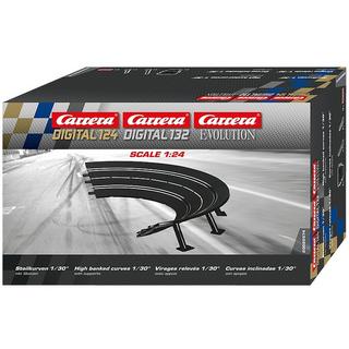 Carrera  Digital 124 Steilkurven 1/30 Grad (6Teile) 