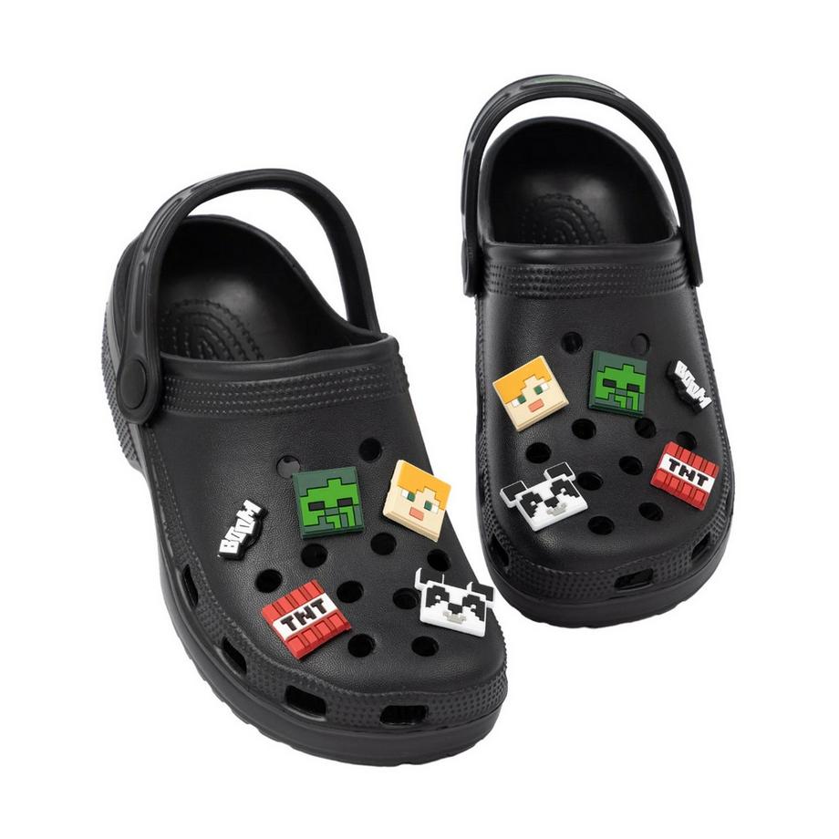 MINECRAFT Clogs mit Anhängern  