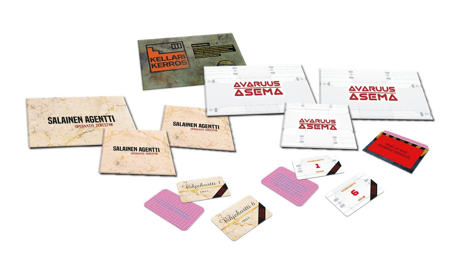 B2X  Pack Double Escape Room - Finnois 