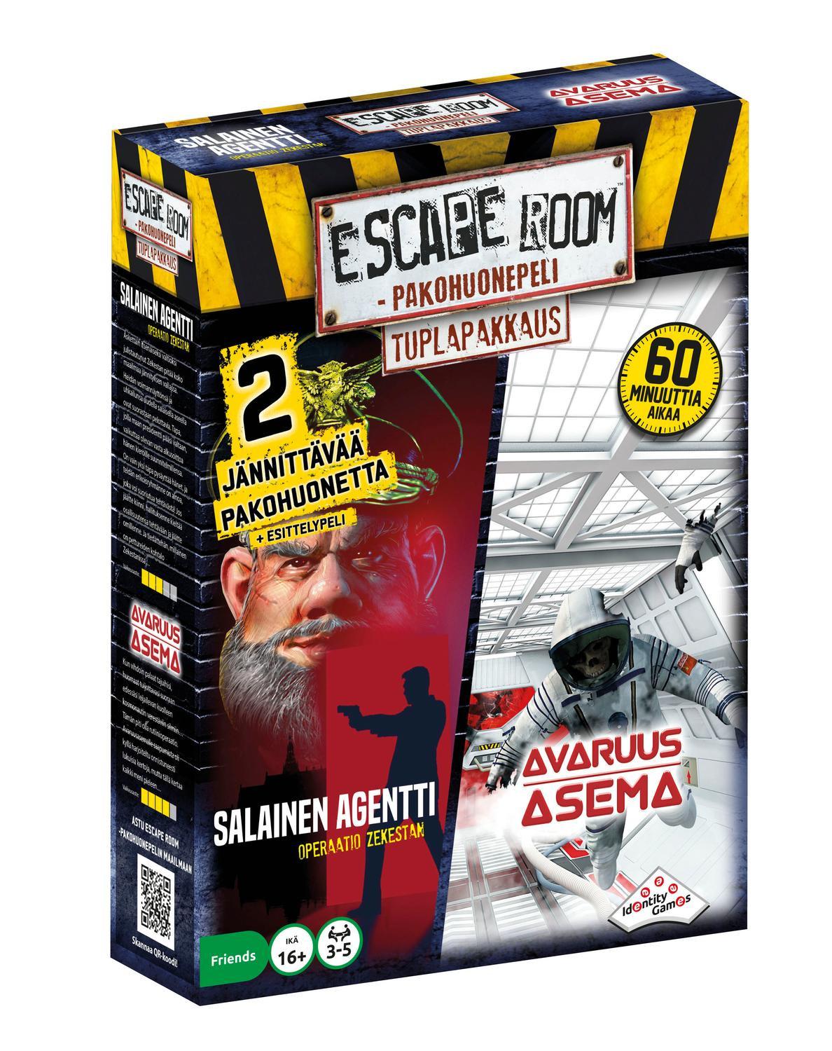 B2X  Pack Double Escape Room - Finnois 