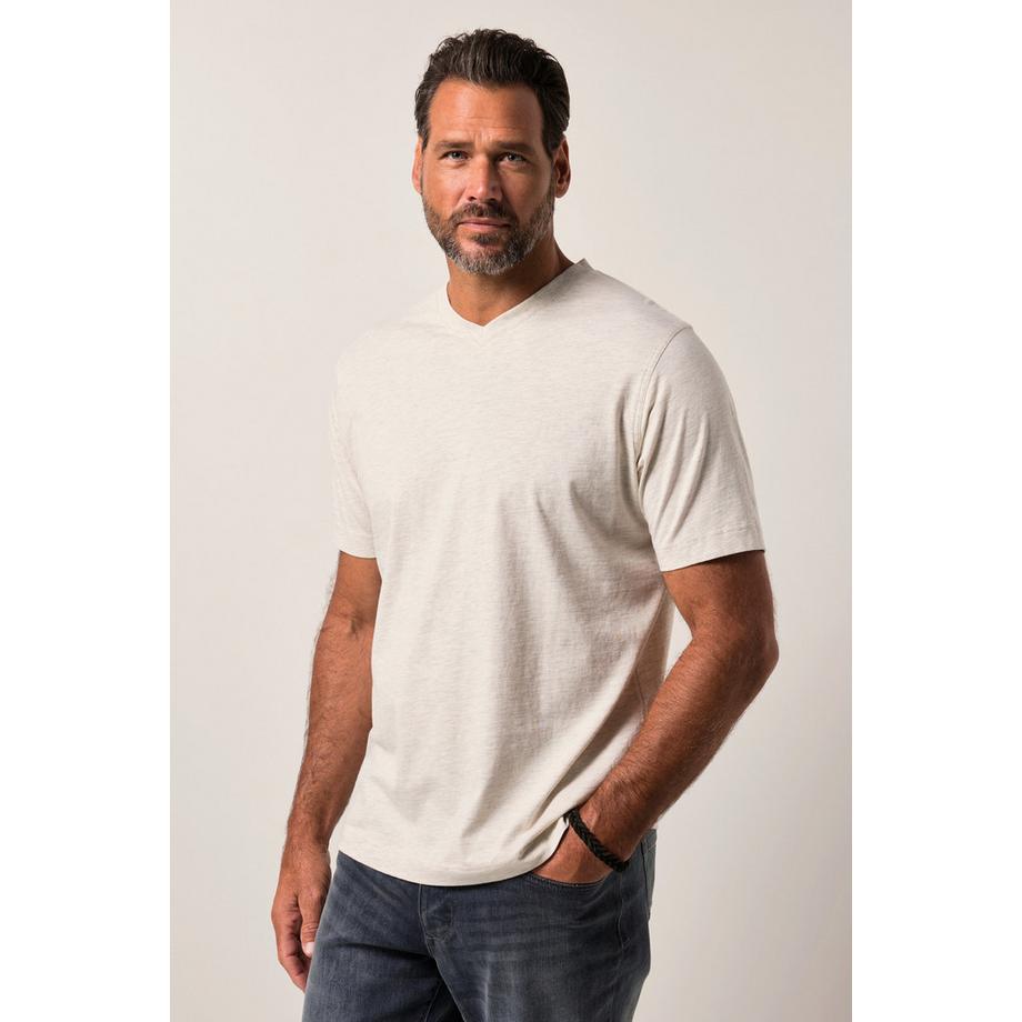 JP1880 T-Shirt Basic Scollo a V Maniche Corte Confezione Doppia  