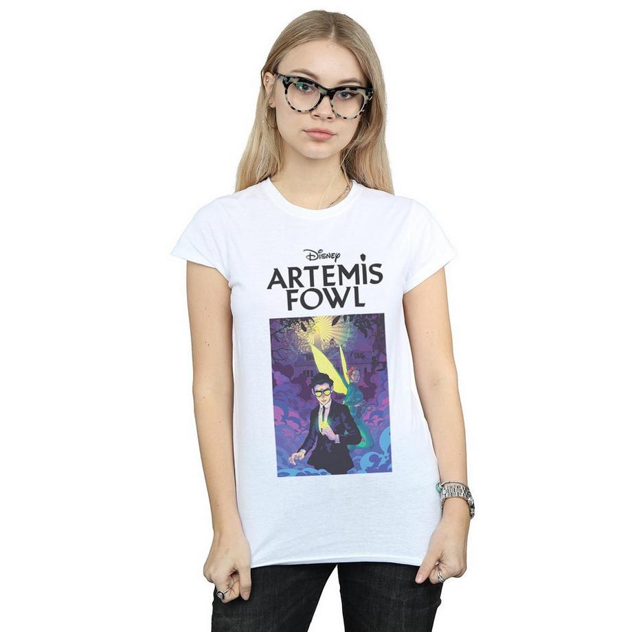 Disney Artemis Fowl T-Shirt Stampa Grafica  