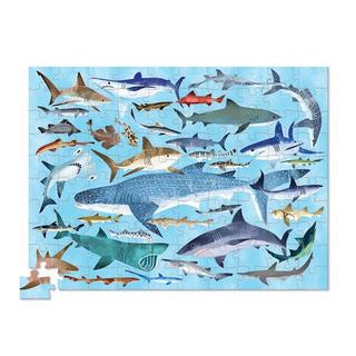 Crocodile Creek  Puzzle 100 pièces: 36 requins, Crocodile Creek 