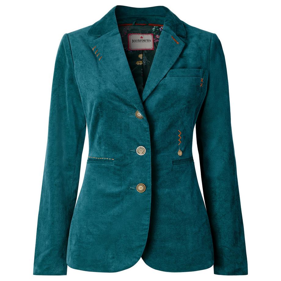 Joe Browns Veste en velours moleskine avec surpiqûres  