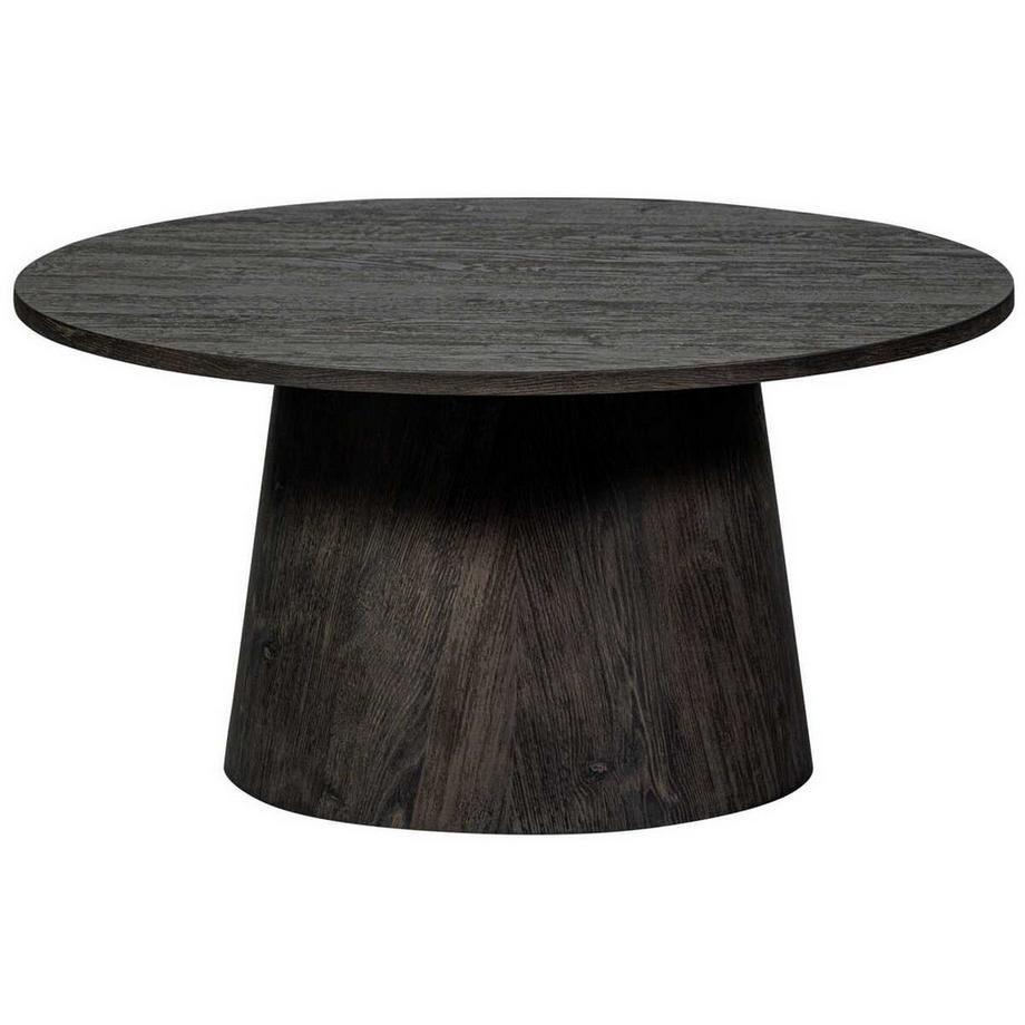 mutoni Table basse Maan brun foncé 60  