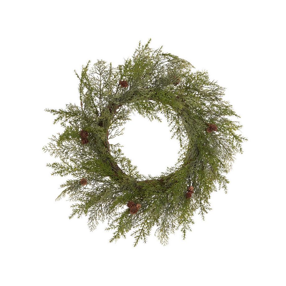 Weihnachtskranz aus Kunststoff  PANRUN