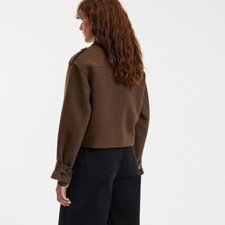 La Redoute Collections Giacca corta da motociclista con cerniera  