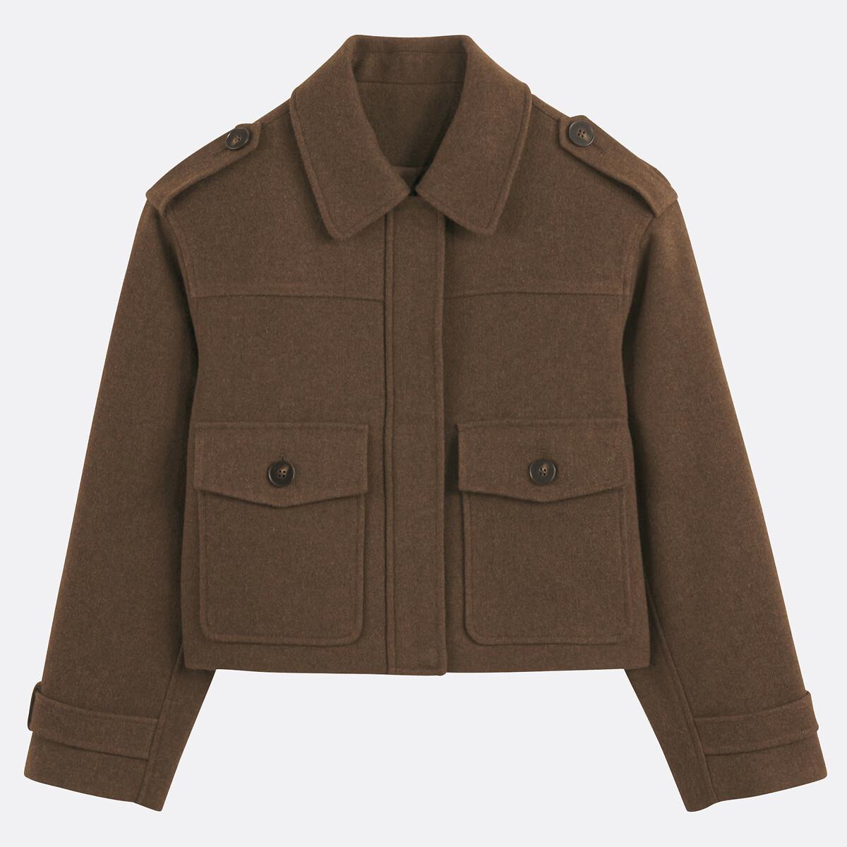 La Redoute Collections Giacca corta da motociclista con cerniera  