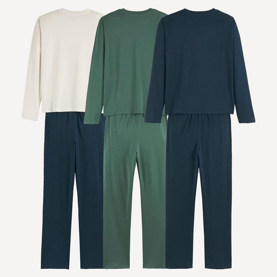 La Redoute Collections  Lot de 3 pyjamas 