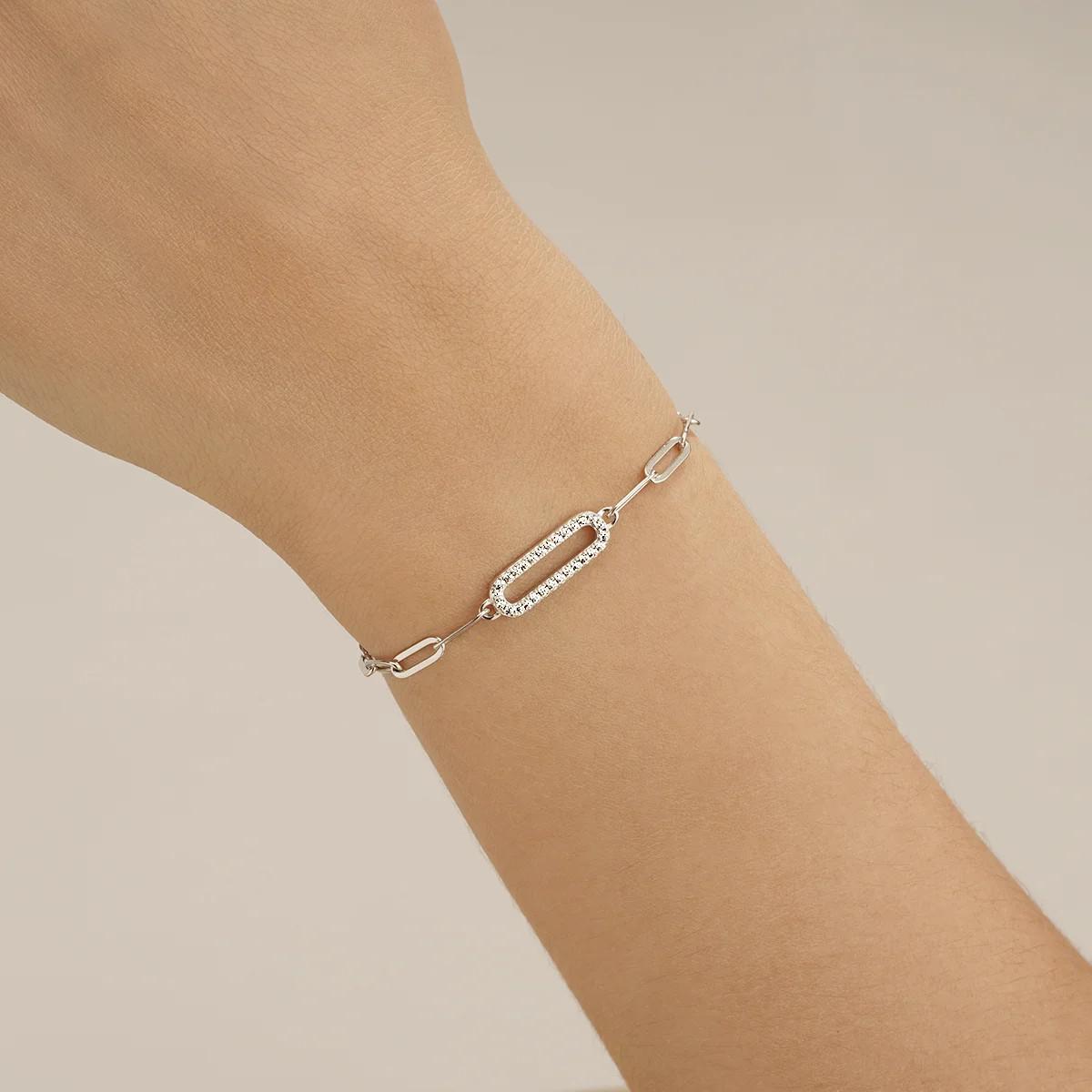 Charles Garnier  STYLES-Armband aus Silber und Zirkonoxiden 