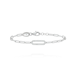 Charles Garnier  Bracciale STYLES in Argento e ossidi di zirconio 