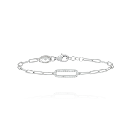 Charles Garnier  STYLES-Armband aus Silber und Zirkonoxiden 