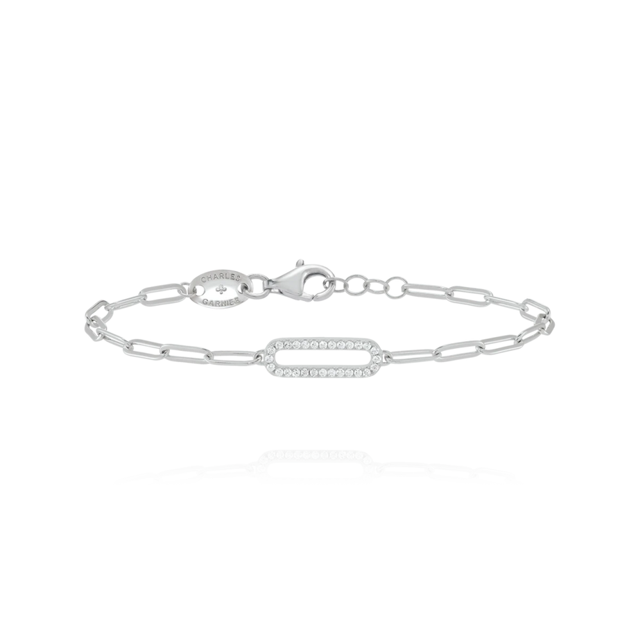 Bracciale STYLES in Argento e ossidi di zirconio