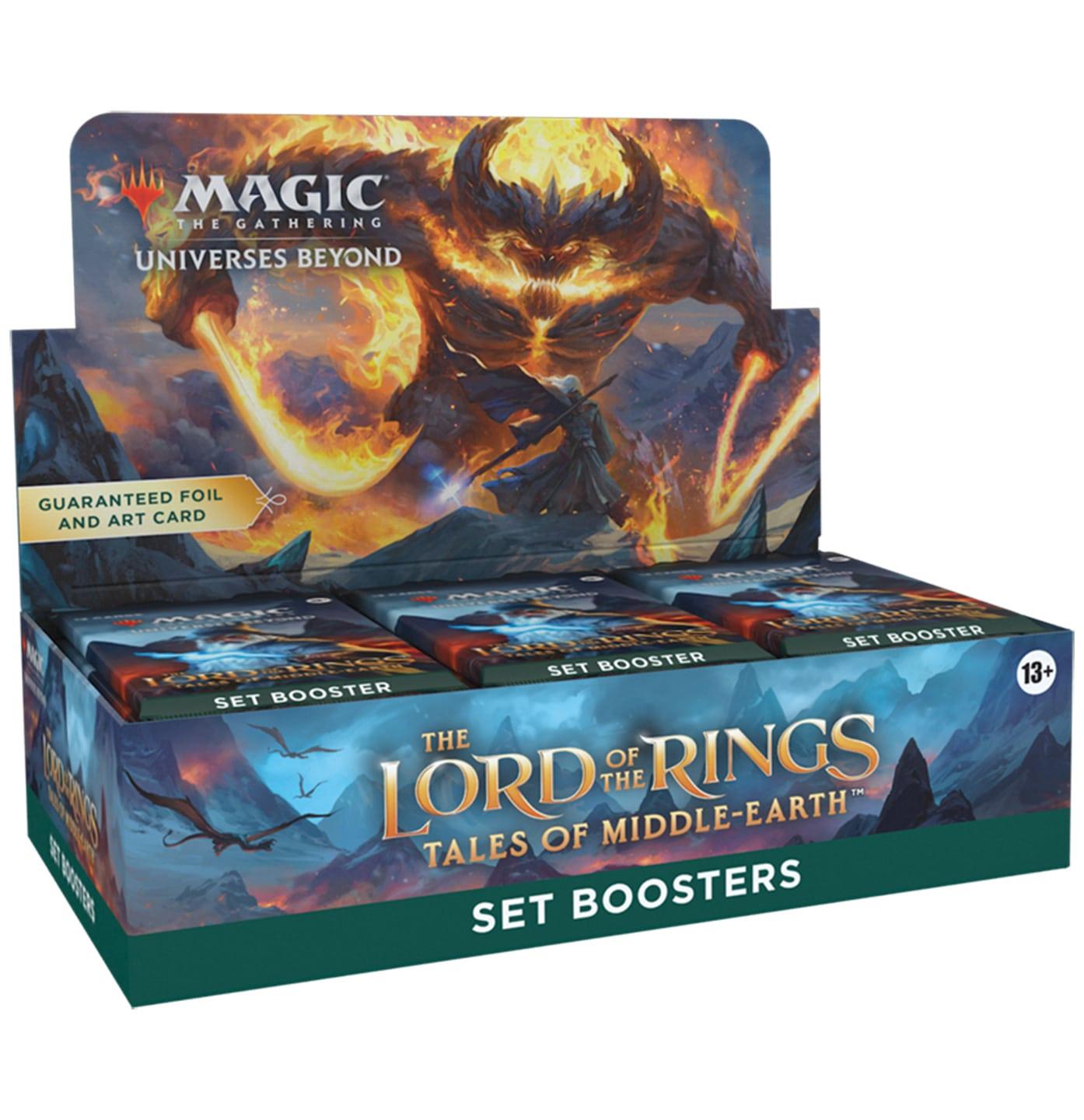 Wizards of the Coast  The Lord of the Rings: Tales of Middle-earth™ Set Booster Display - Magic the Gathering - EN 