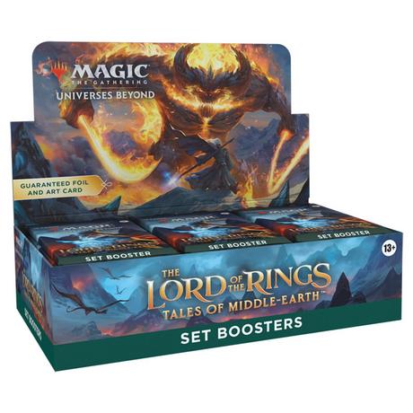 Wizards of the Coast  The Lord of the Rings: Tales of Middle-earth™ Set Booster Display - Magic the Gathering - EN 