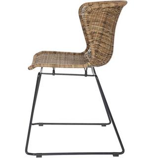 mutoni Chaise Wings nature (lot de 2)  