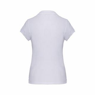 Kariban  poloshirt für damen blanc 