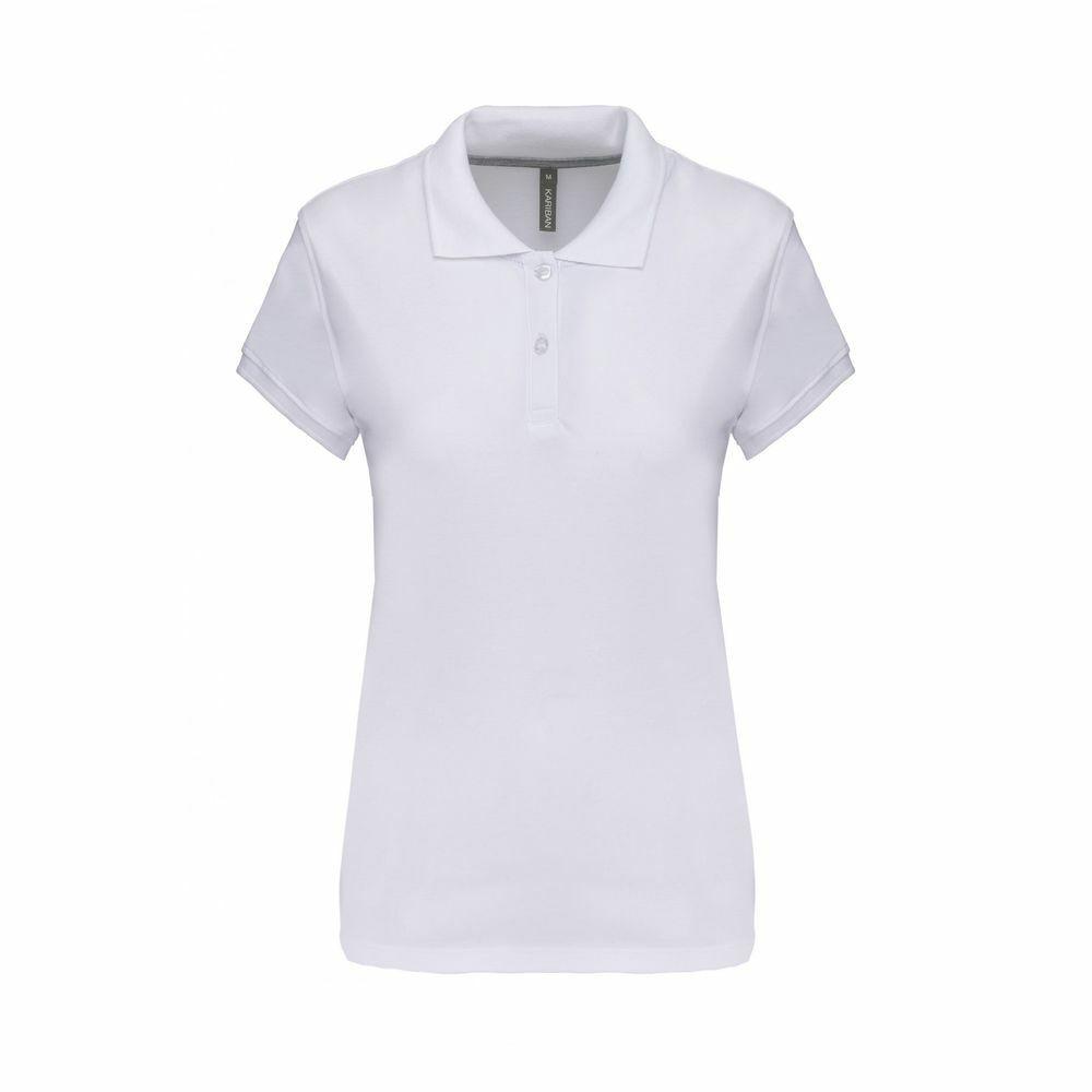 Kariban  poloshirt für damen blanc 