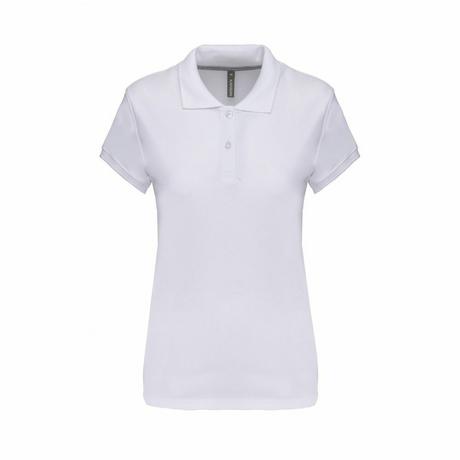 Kariban  poloshirt für damen blanc 