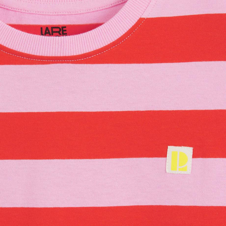 La Redoute Collections  Gestreiftes T-Shirt mit Rundhalsausschnitt 