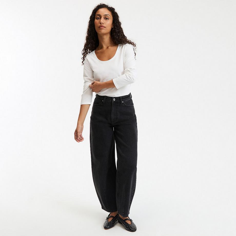 La Redoute Collections T-shirt Manches Longues Col Rond  