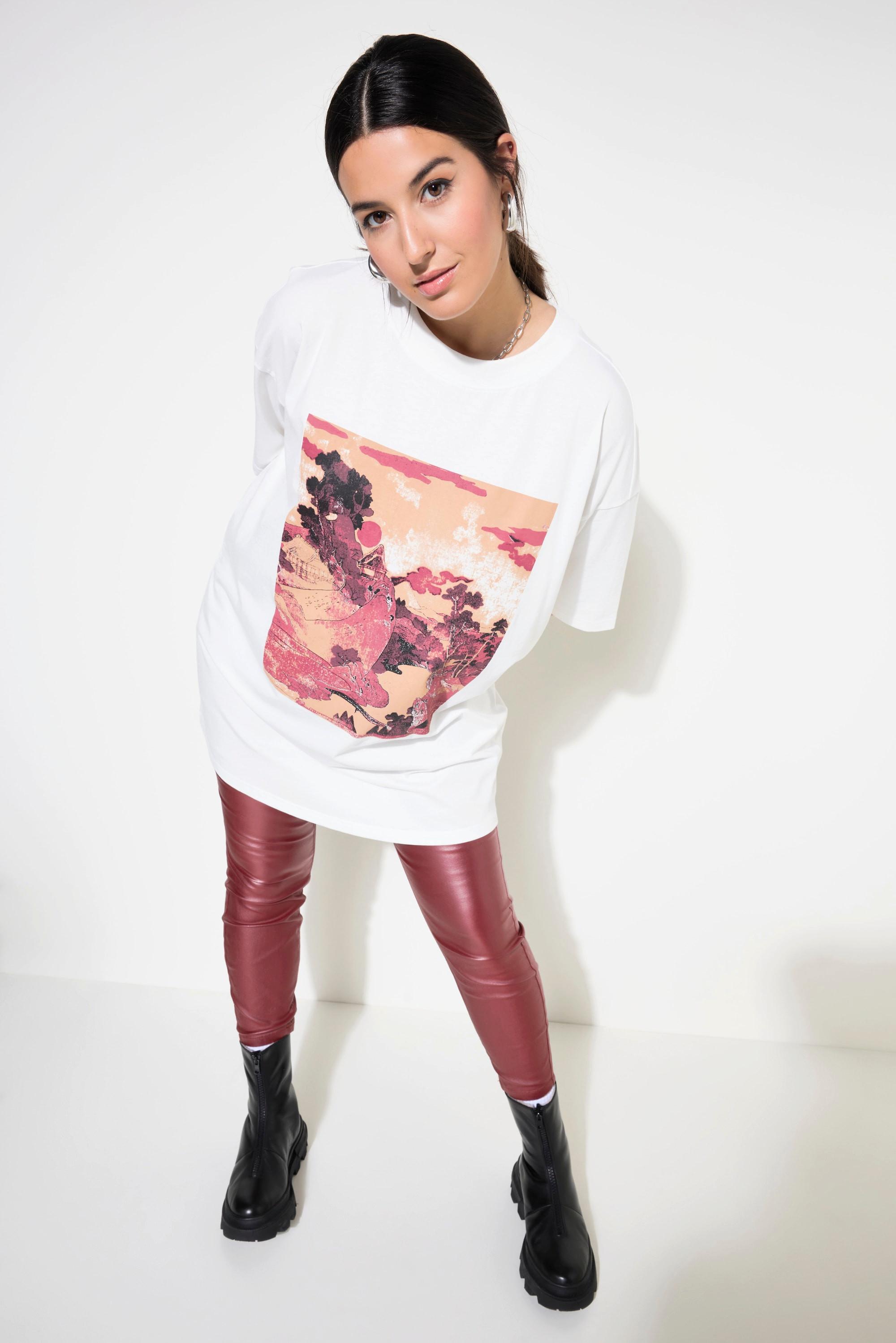 Studio Untold  T-Shirt, oversized, Asia-Motiv 