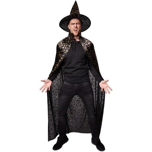 Tectake  Accessoires Chapeau et Cape Halloween Adulte Unisexe 