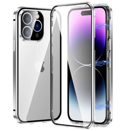 Cover-Discount  iPhone 14 Pro Max - Magnetische Schutzhülle mit Panzerglas 