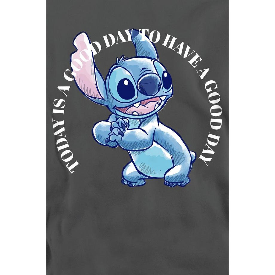 Lilo & Stitch Good Day Bedrucktes Regular Fit Sweatshirt  