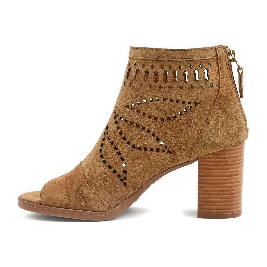 Ralph Harrison May Laser Cut Peep Toe Stiefeletten  