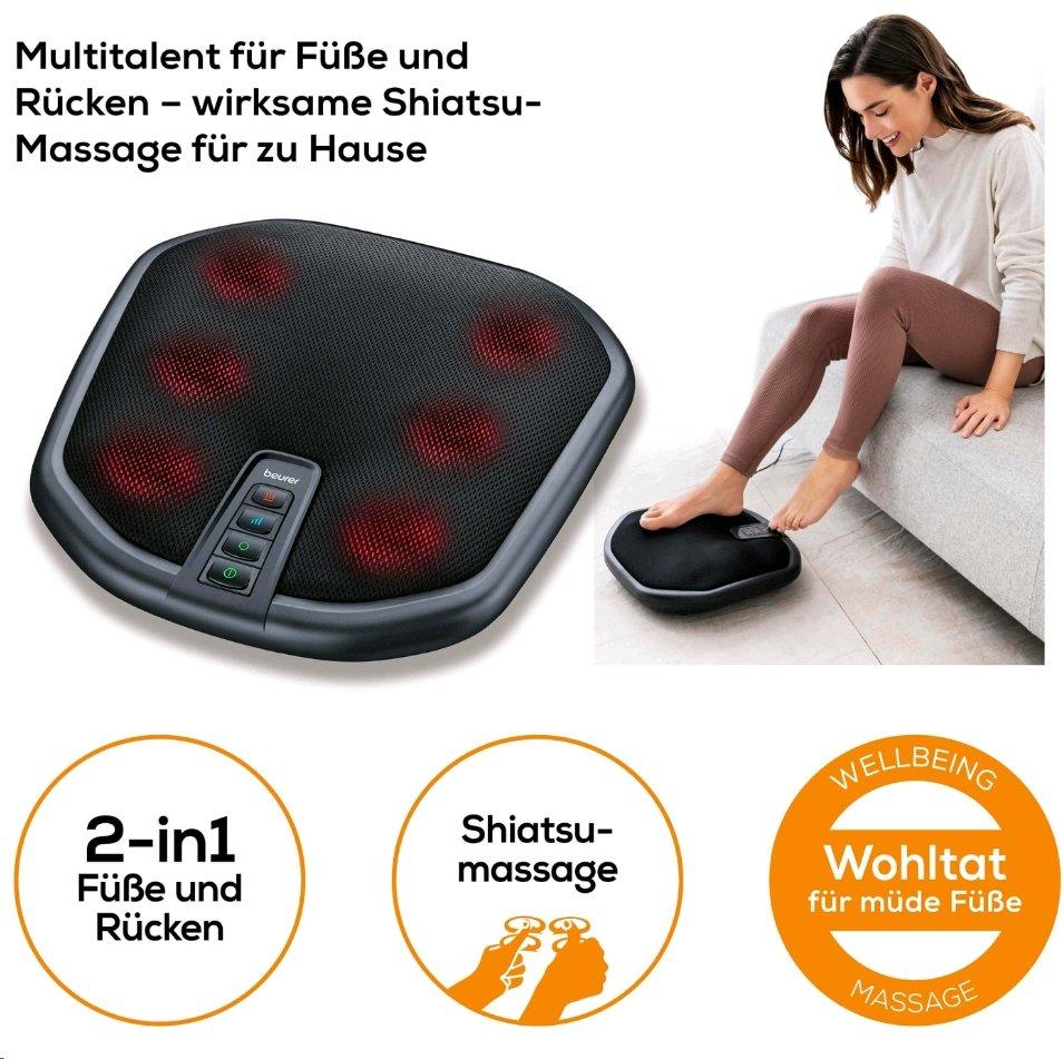 beurer FM 70 - Shiatsu Fuss- und Rückenmassagegerät  