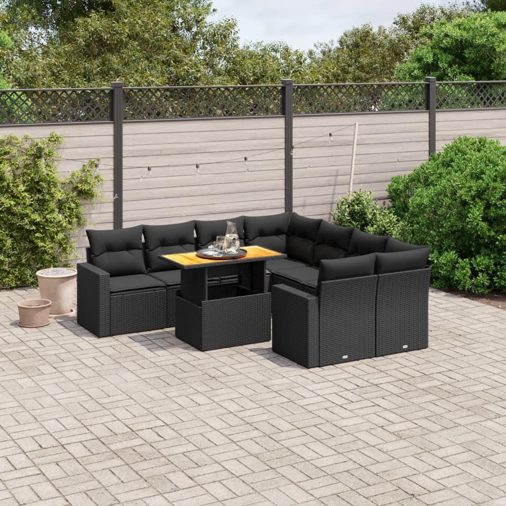 VidaXL Garten sofagarnitur poly-rattan  