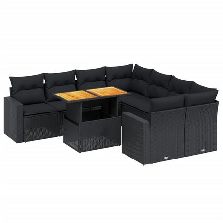 VidaXL Garten sofagarnitur poly-rattan  