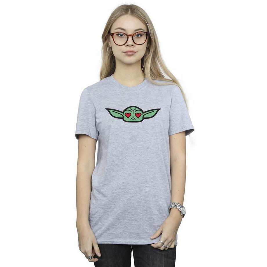 STAR WARS The Mandalorian Grogu Love Eyes T-Shirt  