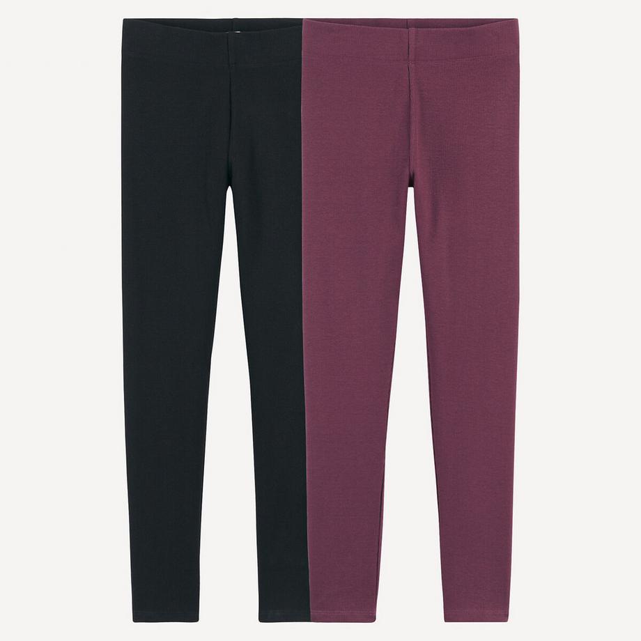 Lot de 2 leggings