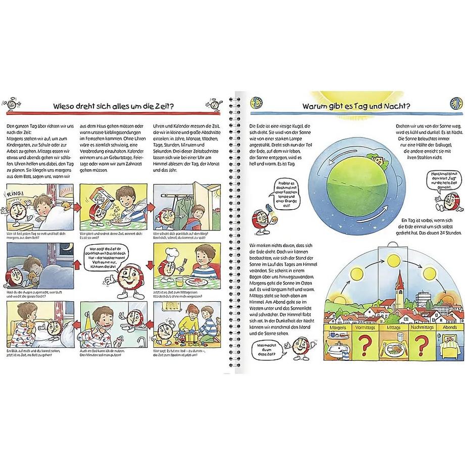 Wieso? Weshalb? Warum?, Band 25: Die Uhr und die Zeit Weinhold, Angela; Weinhold, Angela (Illustrationen) Gebundene Ausgabe 