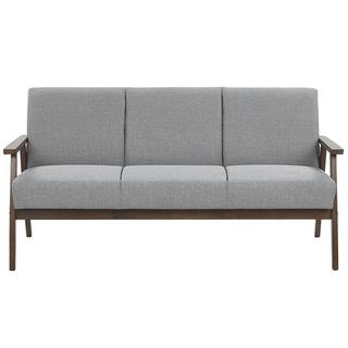 Beliani 3 Sitzer Sofa aus Polyester Retro ASNES  