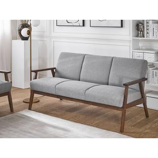 Beliani 3 Sitzer Sofa aus Polyester Retro ASNES  