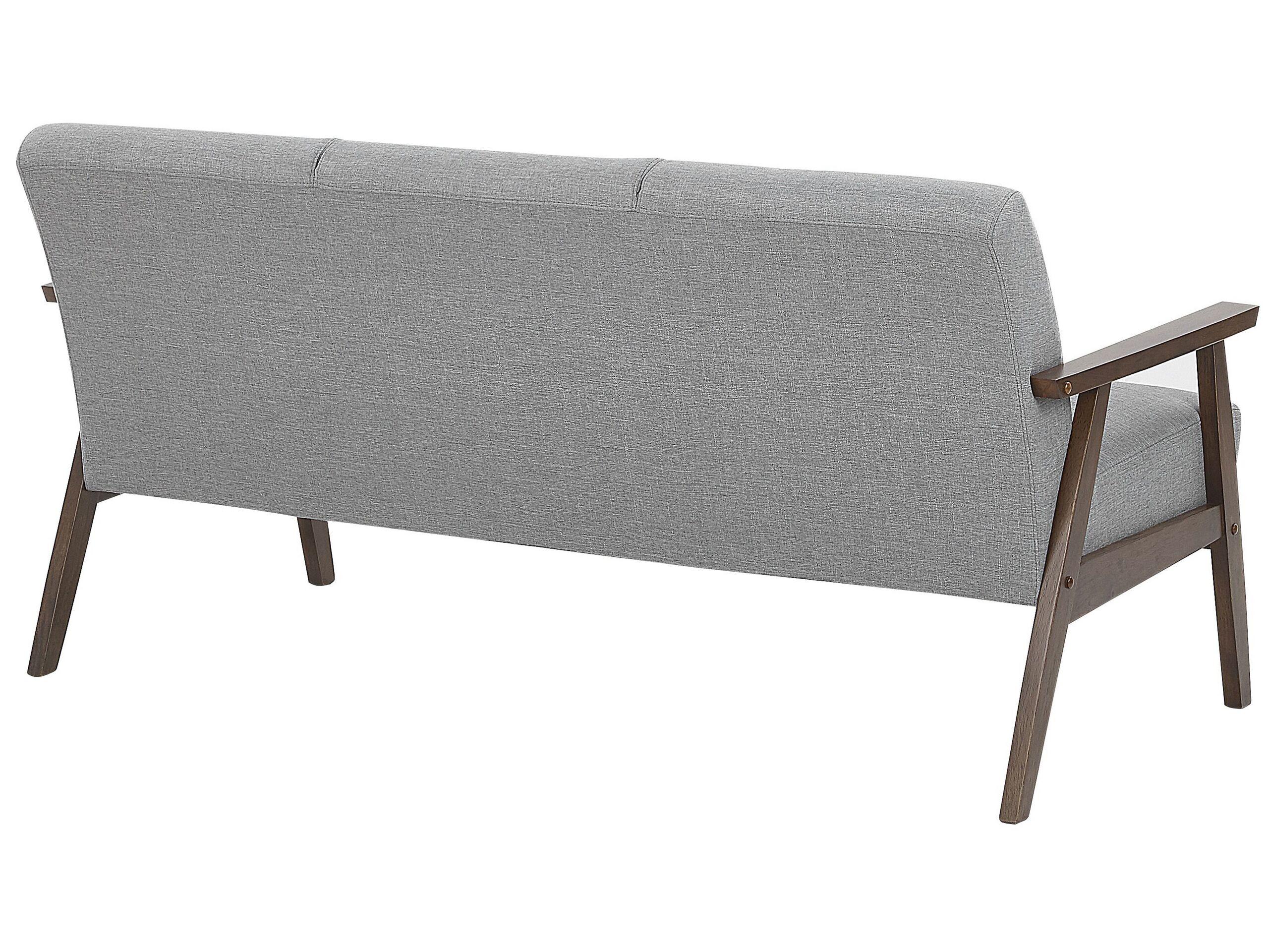 Beliani 3 Sitzer Sofa aus Polyester Retro ASNES  