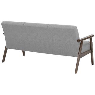 Beliani 3 Sitzer Sofa aus Polyester Retro ASNES  