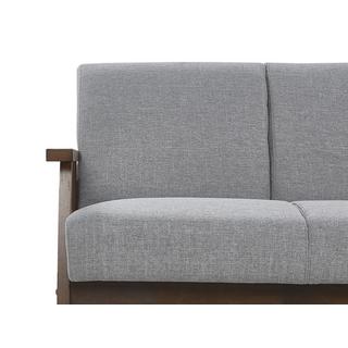 Beliani 3 Sitzer Sofa aus Polyester Retro ASNES  