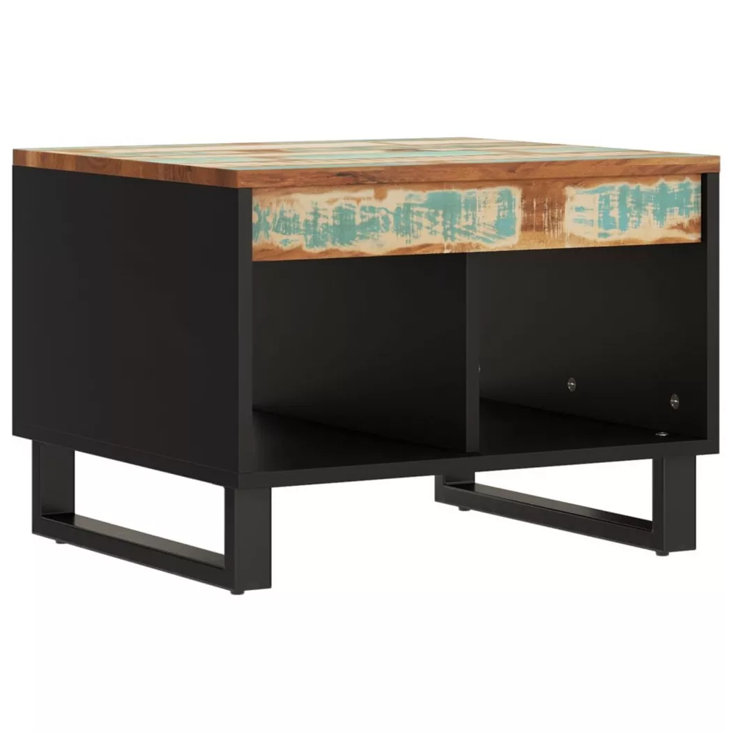 vidaXL Table basse 55x50x40 cm bois de récupération massif