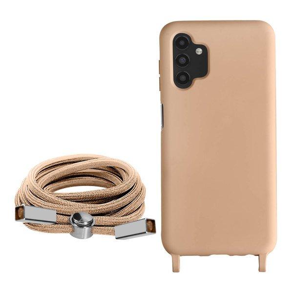 Avizar  Coque Cordon Samsung Galaxy A13 4G Rose 