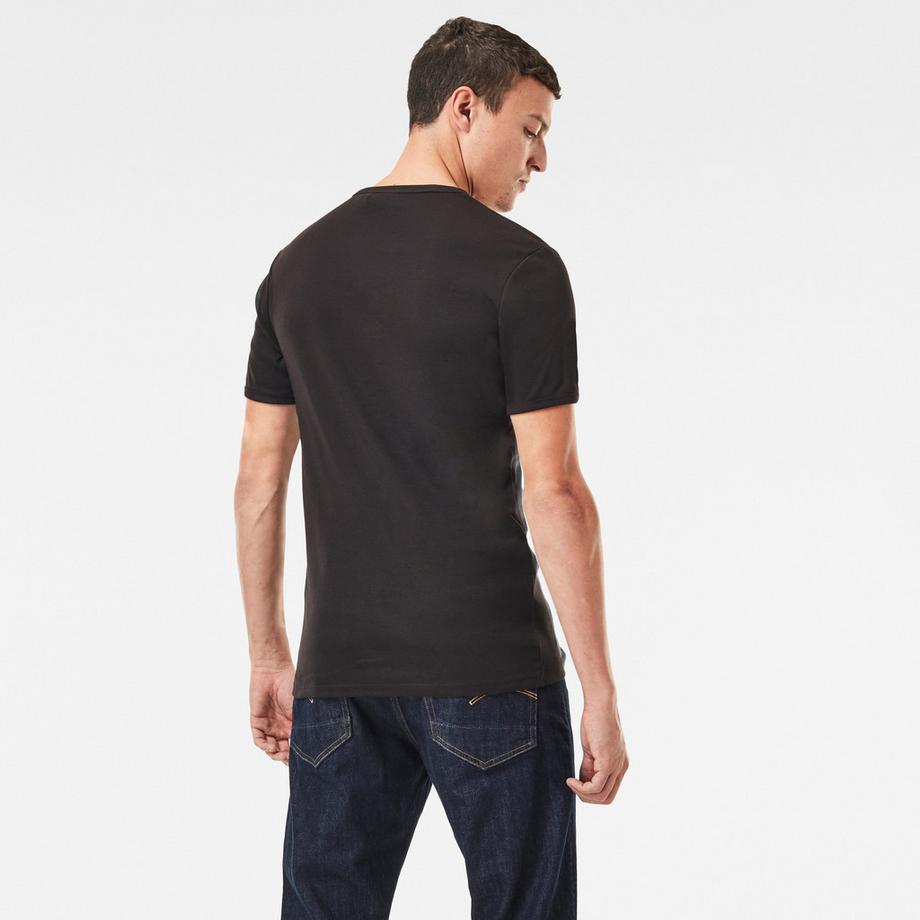 G-STAR 2er Pack Base R Kurzarm T-Shirt  