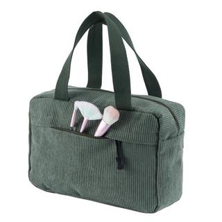 Only-bags.store Große Kosmetiktasche Kord-Toilettenbeutel Schminktasche Kord-Toilettenbeutel Große Kosmetiktasche Kord-Toilettenbeutel Schminktasche Kord-Toilettenbeutel 