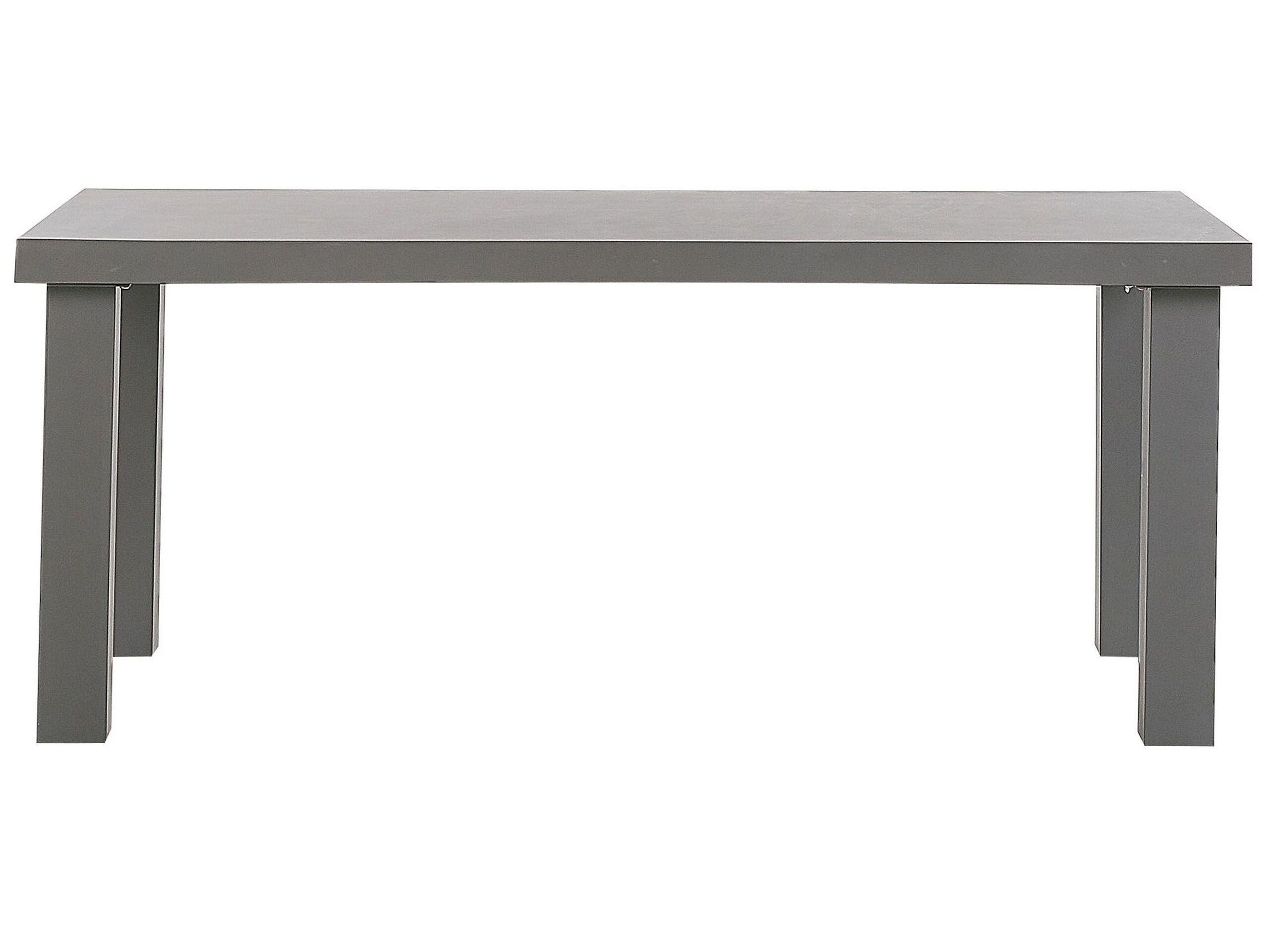 Beliani Set da pranzo per 6 persone en Cemento fibrorinforzato Industriale TARANTO  