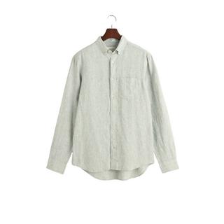 GANT Gestreiftes Regular Leinenhemd  